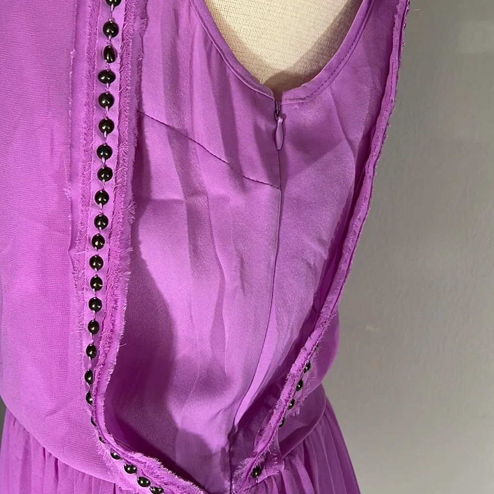 🎉HP🎉 Guess Lavender Blouson Dress Sz 6 - Picture 4 of 6